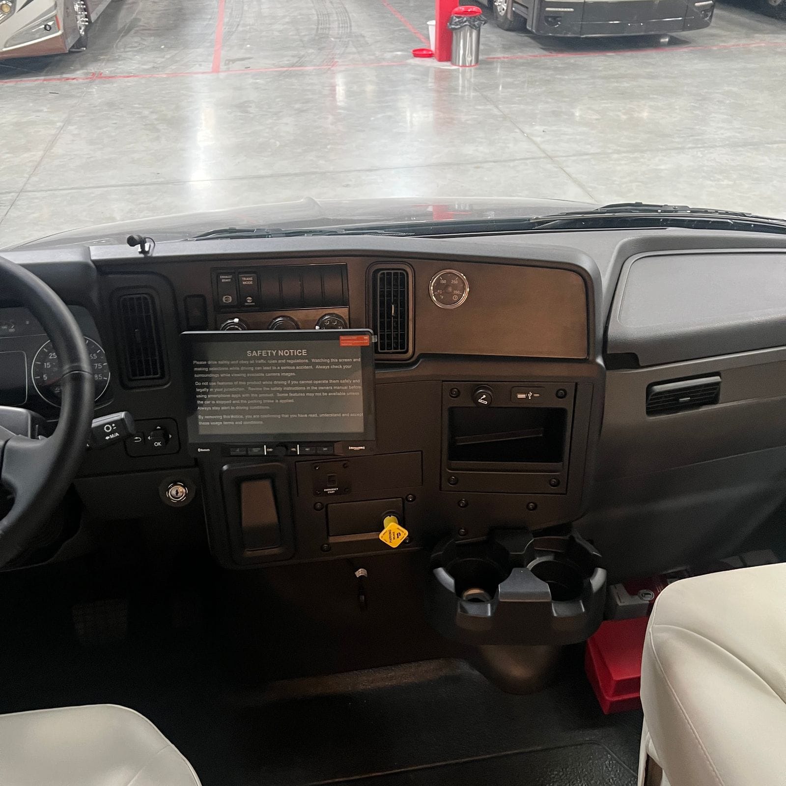 2027 Nexus Ghost 36DS cockpit passenger side dash