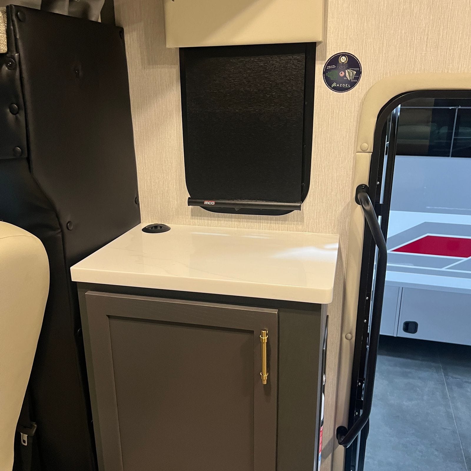 2027 Nexus Ghost 36DS entry counter and cabinet