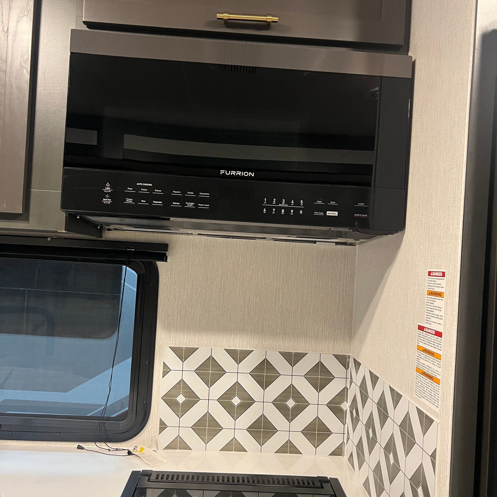 2027 Nexus Ghost 36DS microwave detail