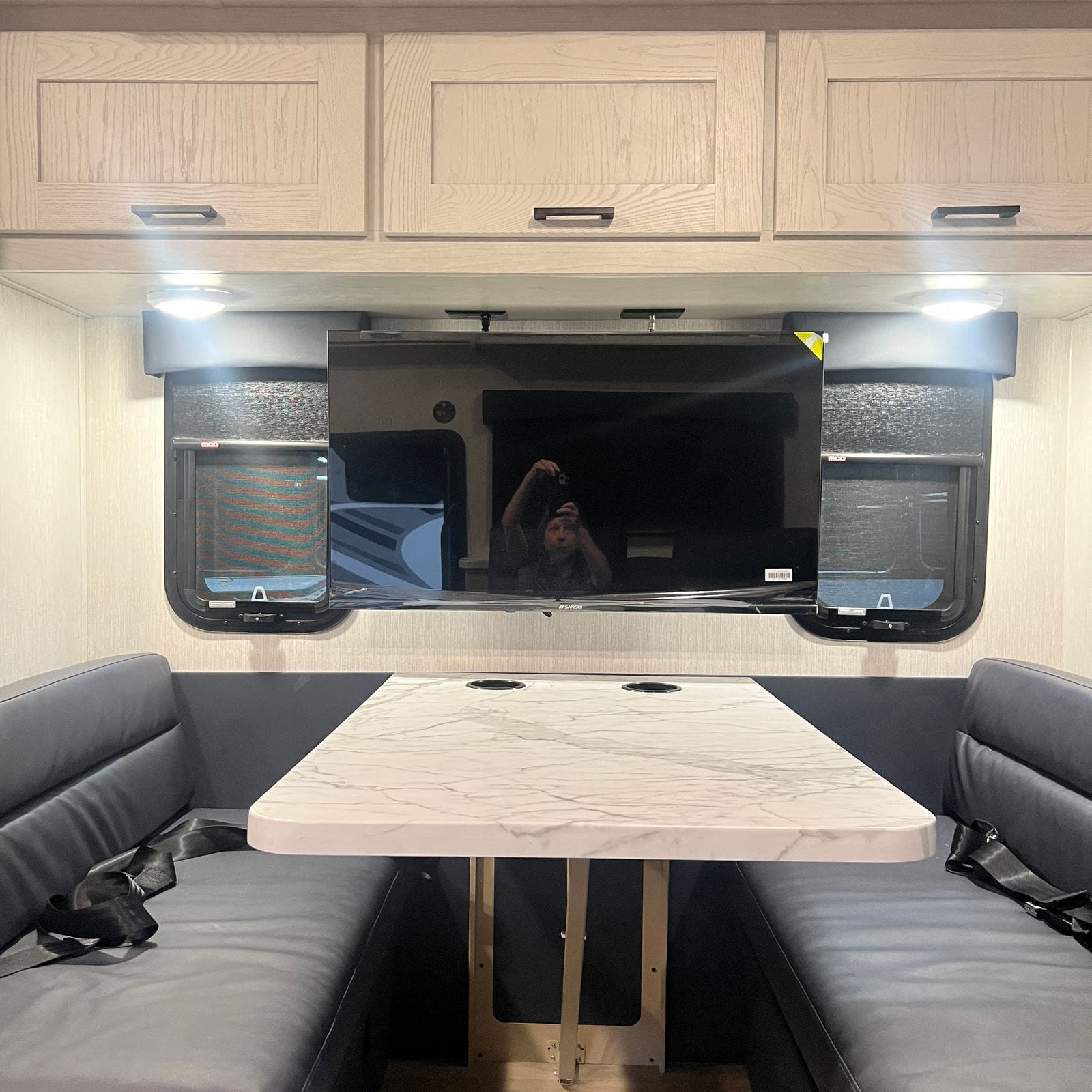 2027 Nexus Rebel 34R dinette with TV