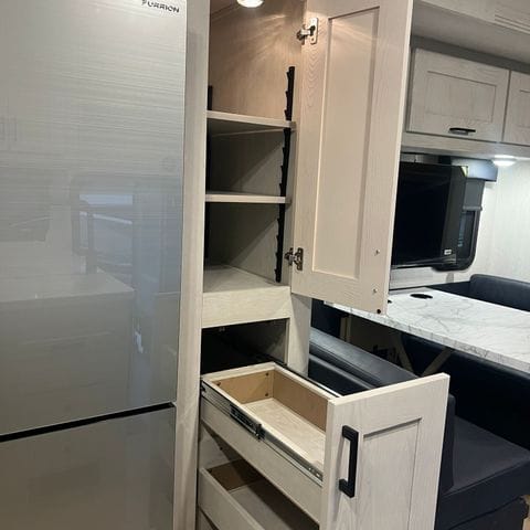 2027 Nexus Rebel 34R pantry drawer storage - thumbnail