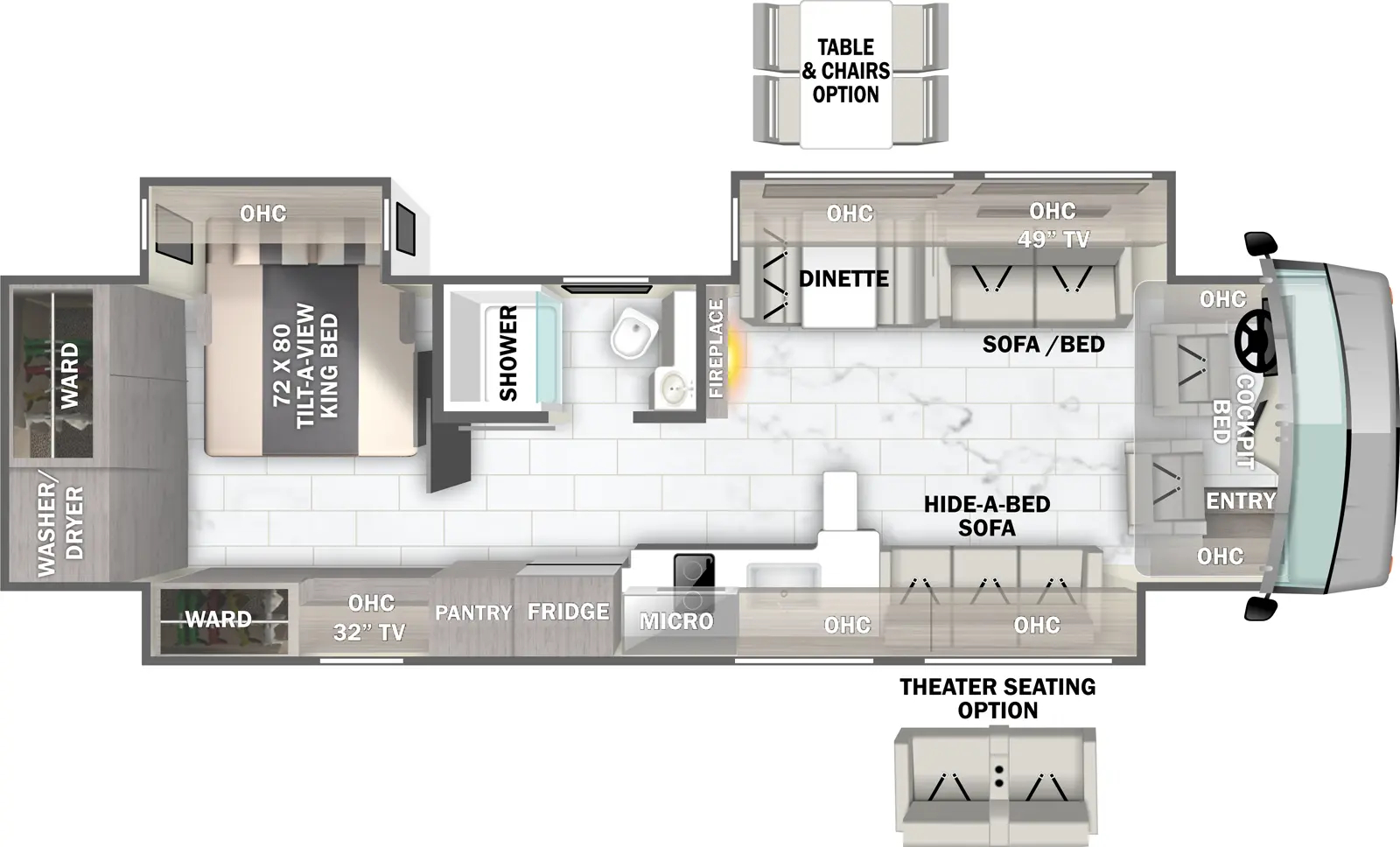 Berkshire XL 37B floor plan