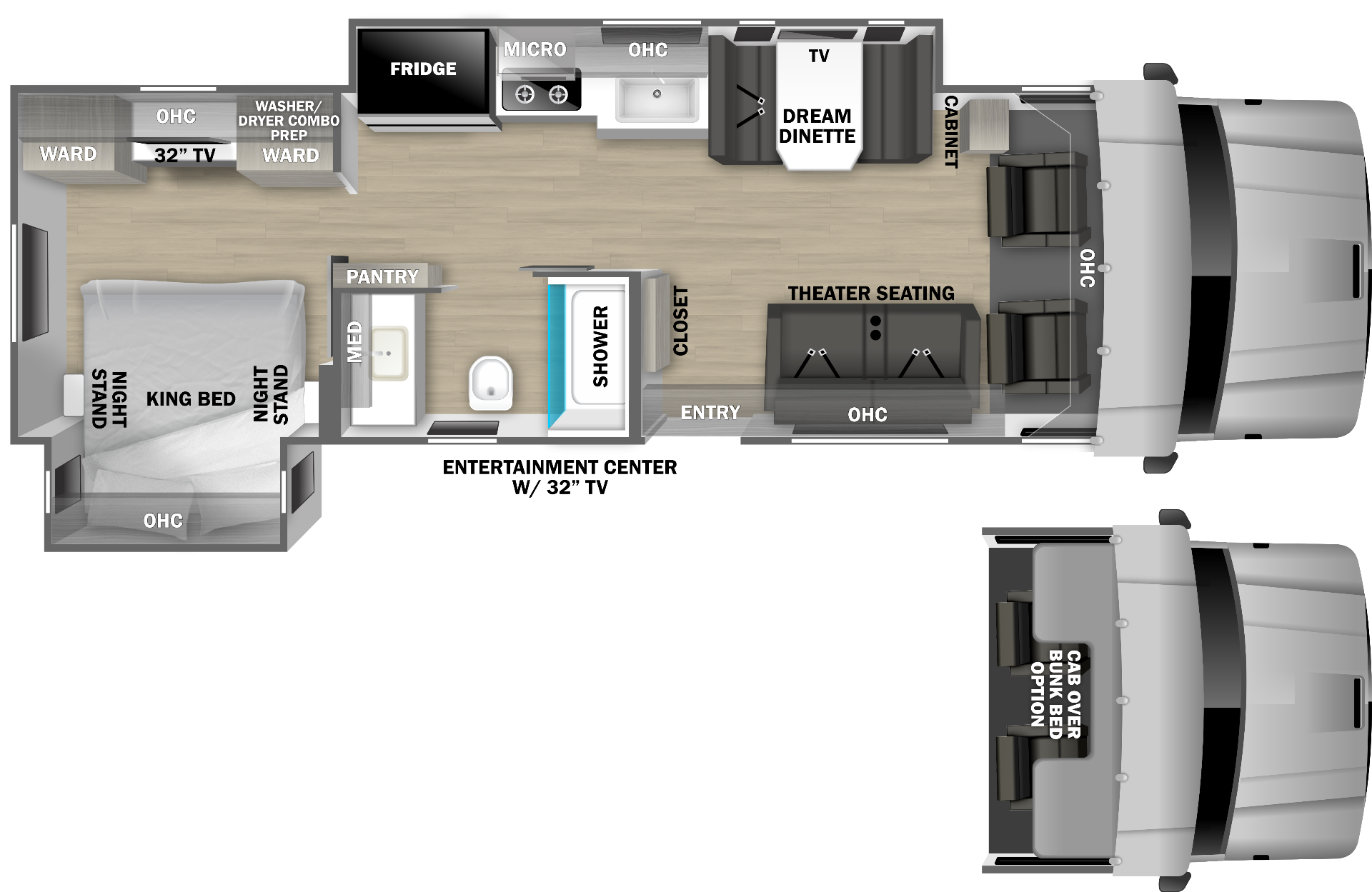 Dynamax DynaQuest XL 3200KD floor plan