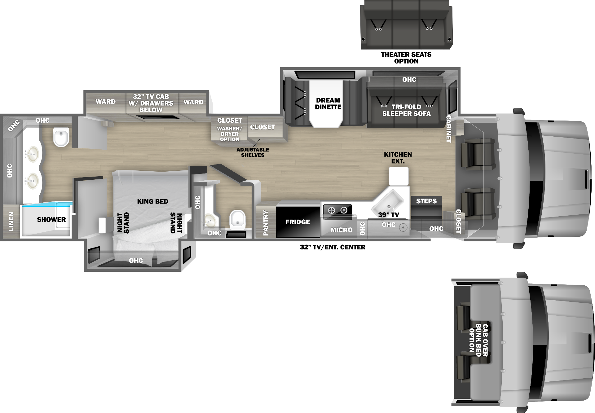 Dynamax DynaQuest XL 3700RB floor plan