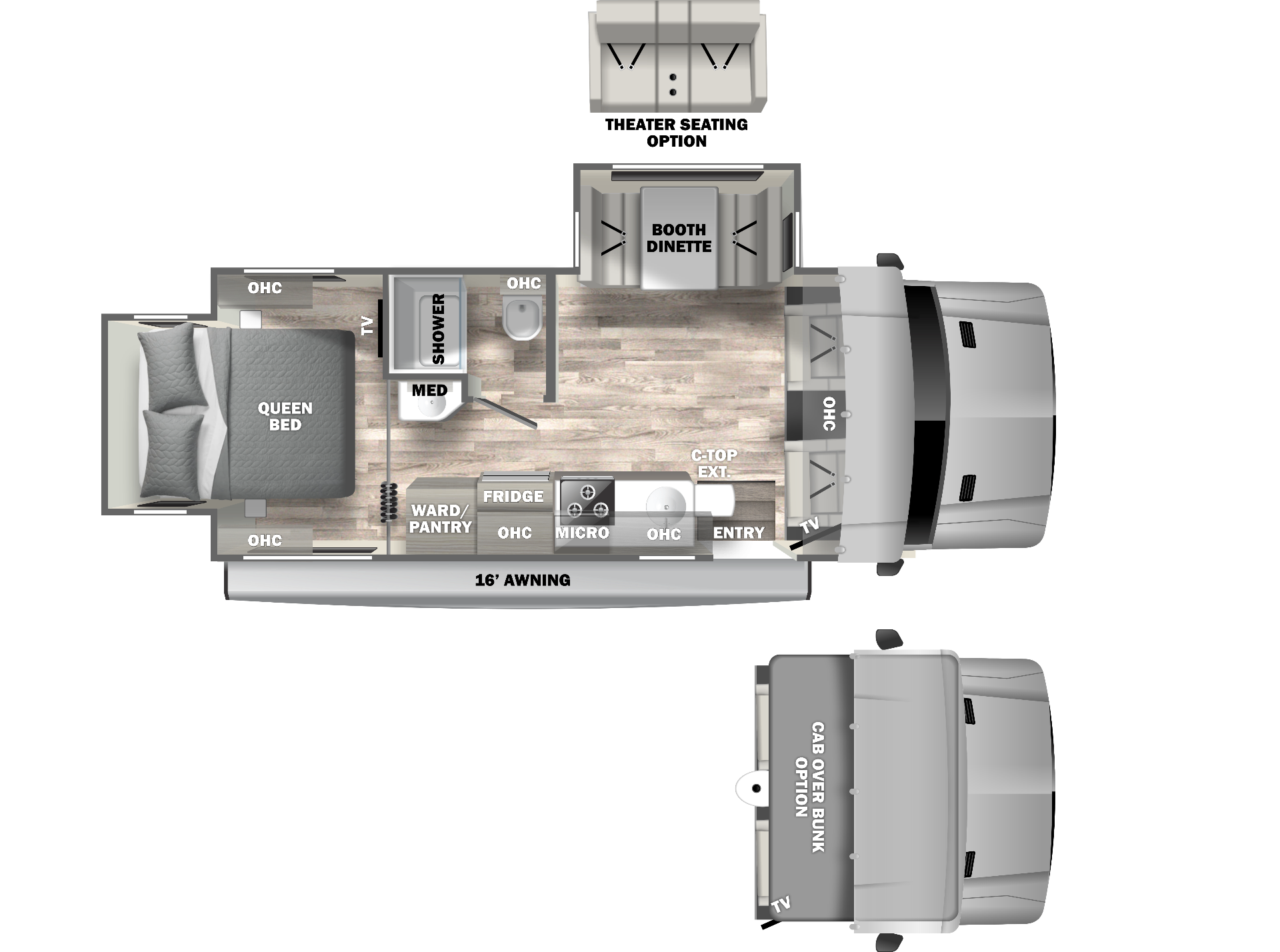 Dynamax Isata 3 24RW floor plan