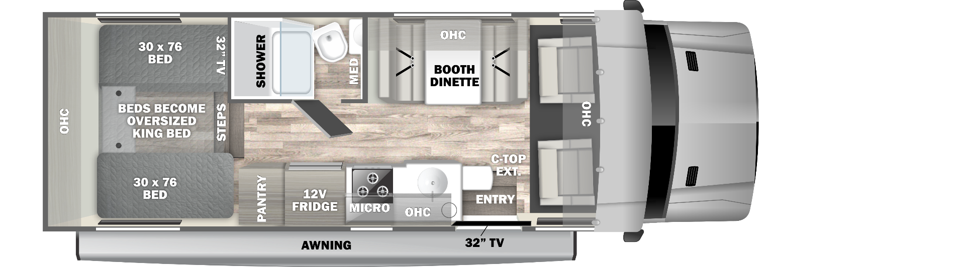Dynamax Isata 3 24TW floor plan