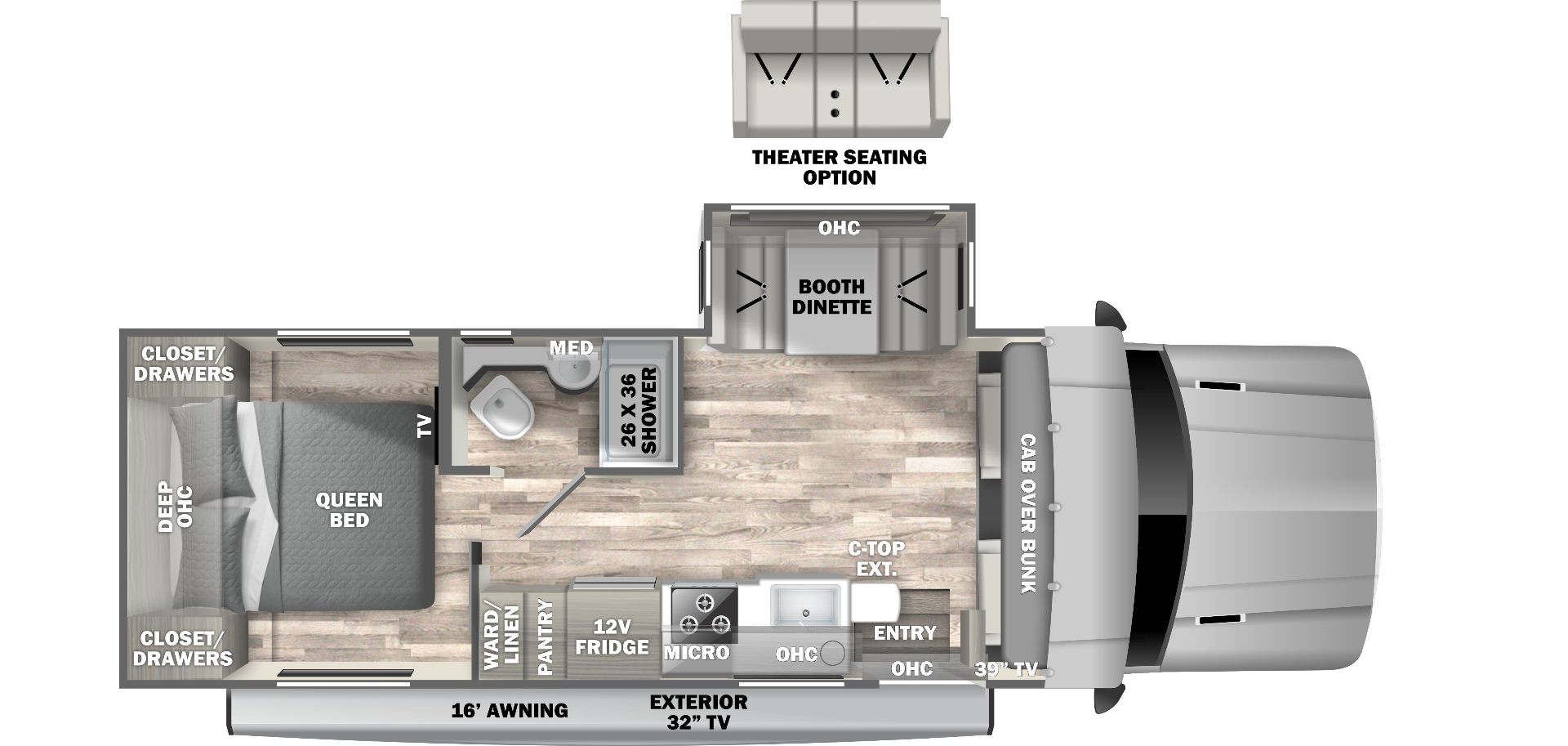 Dynamax Isata 5 28SS floor plan