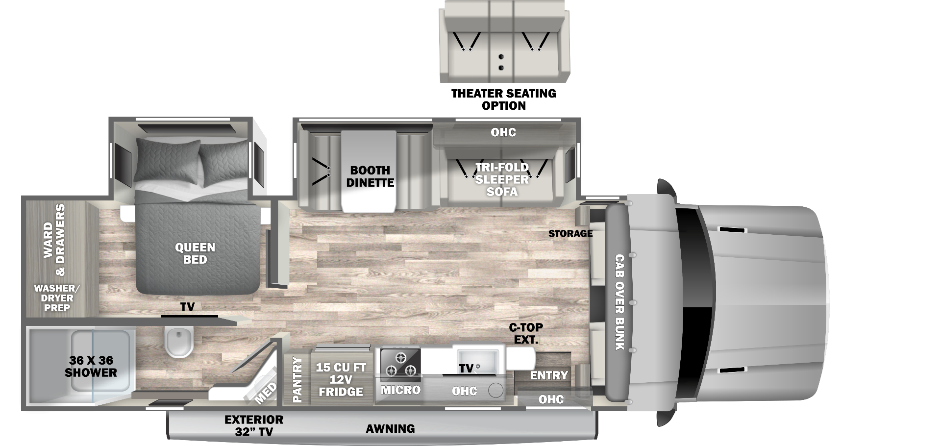 Dynamax Isata 6 30FW floor plan
