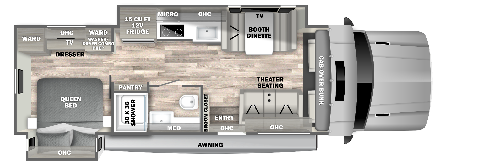 Dynamax Isata 6 31KS floor plan