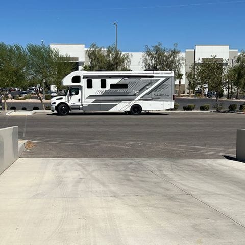 2027 Thor Pasadena SV 34XG exterior side profile, rear angle - thumbnail